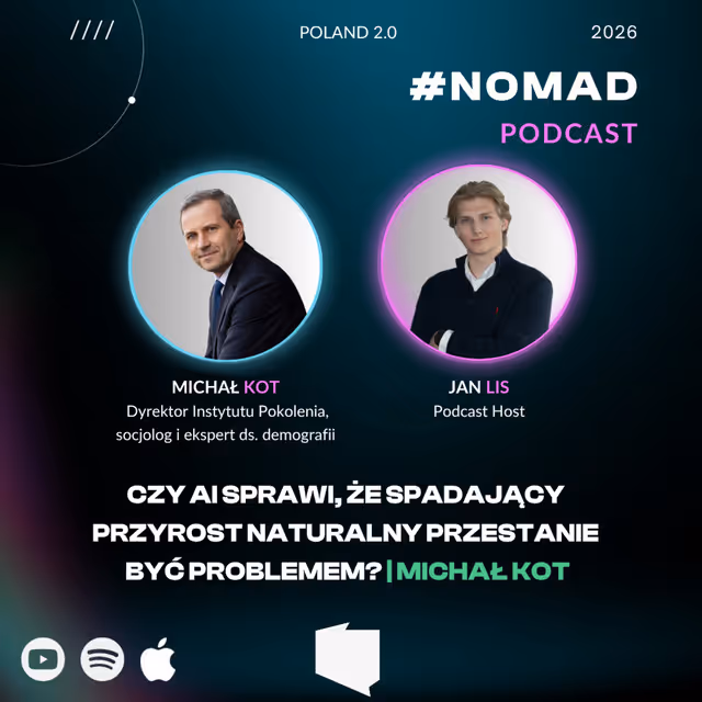 Czy AI sprawi, że spadający przyrost naturalny przestanie być problemem? | Michał Kot